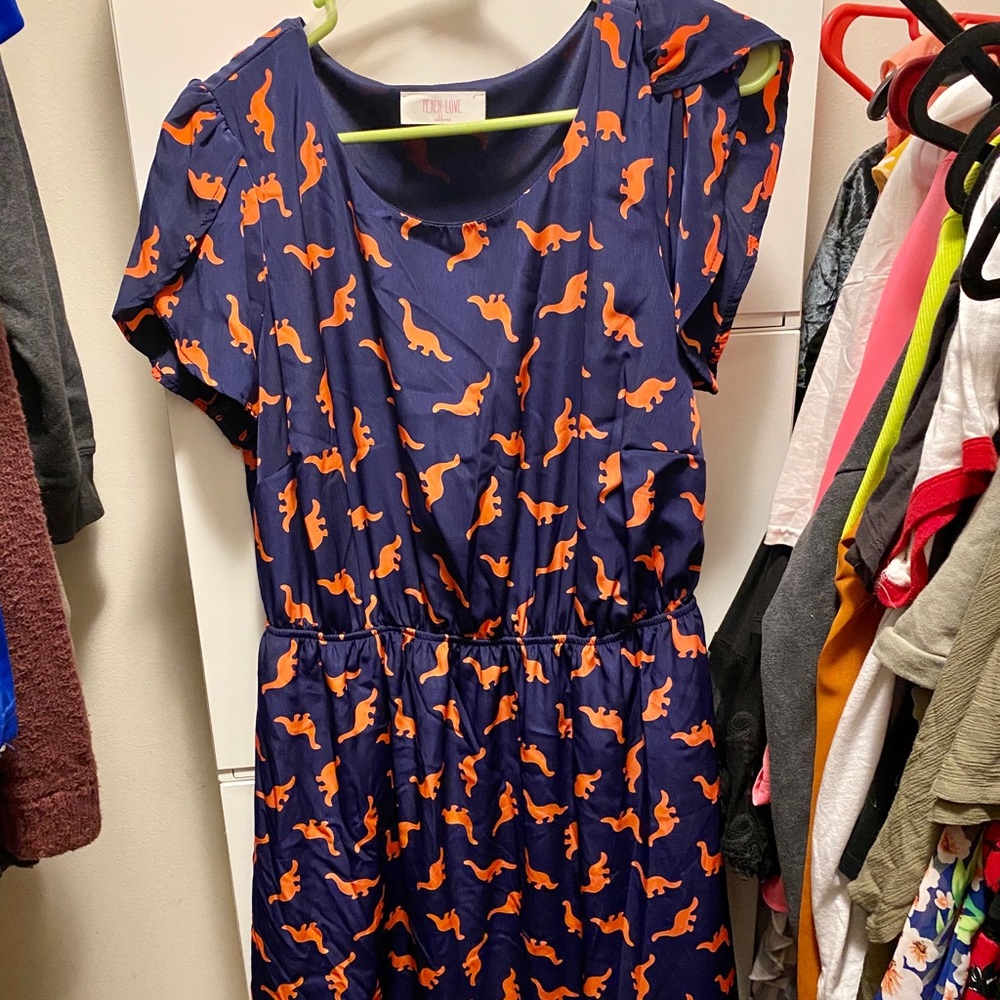 Modcloth Dinosaur Dress